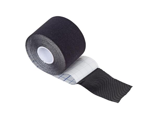 SCANSPORT Kinesiologitape Sort 5cmx5m Allergitestet Kinesiologitape 